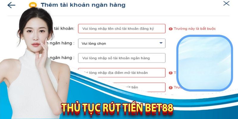 Các phương thức rút tiền phổ biến tại sân chơi Bet88