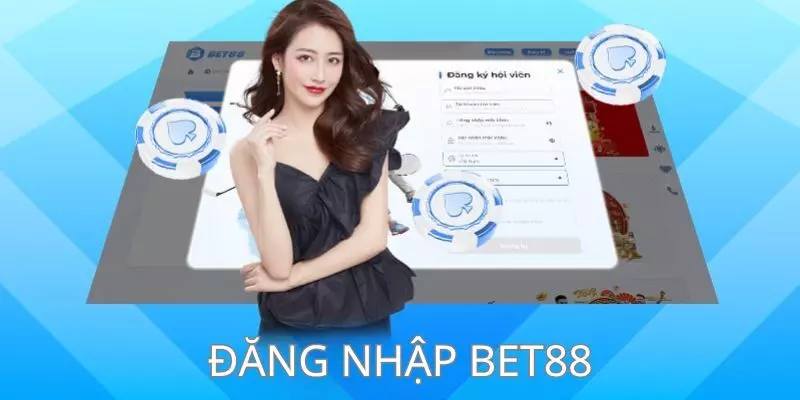 Quy trình đăng nhập Bet88 gồm 3 bước